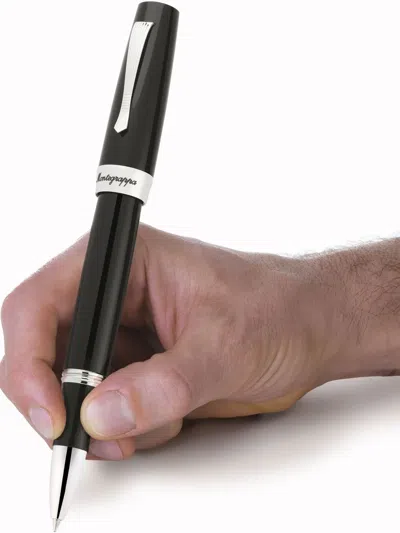 Montegrappa Logo-engraved Pen In Black