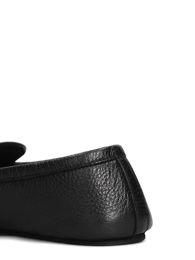 Henderson Baracco Textured Loafers In Black
