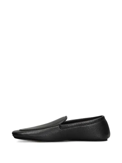 Henderson Baracco Textured Loafers In Black