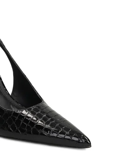 Werner Pointed Slingback Pumps In Black