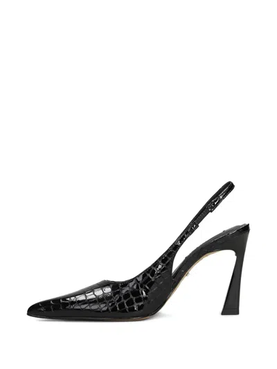 Werner Pointed Slingback Pumps In Black