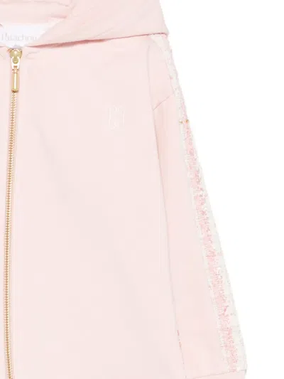 粗花呢拼接夹克