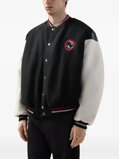 Gcds Polyester Jackets In Black