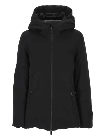 Rrd Zip-up Parka In Black