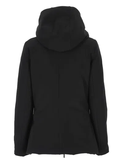 Rrd Zip-up Parka In Black