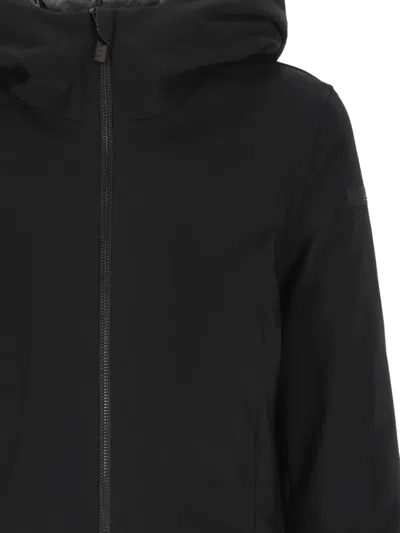 Rrd Zip-up Parka In Black