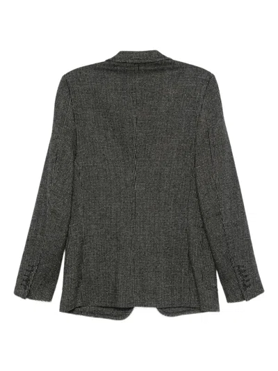 Pre-owned Gucci 2000s Two-button Wool Jacket In Black