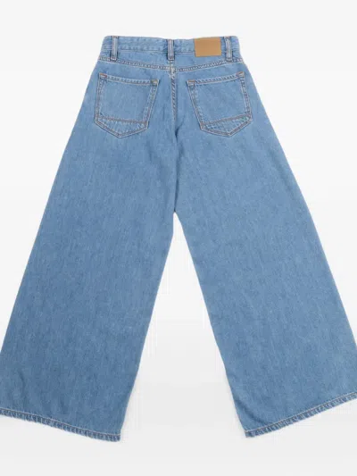Bellerose Kae Wide Jeans In Blue