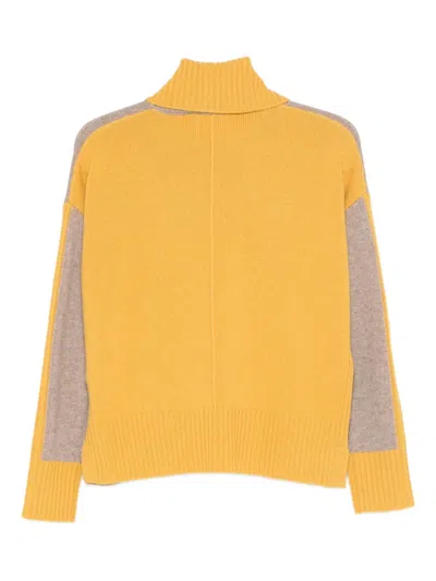 Absolut Cashmere Cashmere Combo Chesnut Jersey In Brown