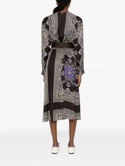 Liu •jo Dress Liu Jo Woman Color Multicolor In Brown