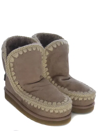 Mou "eskimo18 Glitter" Boots In Brown