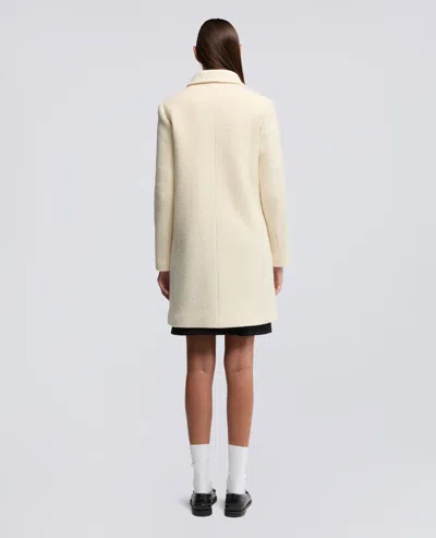 Aspesi Cappotto Doppiopetto In Lana Cotta - Naturale In Neutral