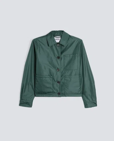 Aspesi Giacca In Nylon - Verde Ingles In Green