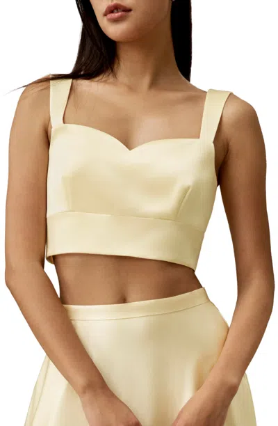 Lilysilk Golden Cocoon Amaranth Tank In Gold