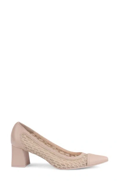 Agl Attilio Giusti Leombruni Agl Lucia Pointed Toe Pump In Neutral