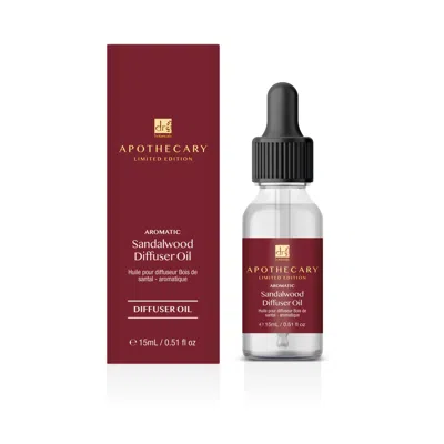 Dr. Botanicals Aromatic Sandalwood Diffuser Oil 15ml X 3 Trio Set In Red