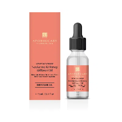 Dr. Botanicals Uplift & Energise Nectarine & Honey Diffuser Oil 15ml X 3 Trio Set In Pink