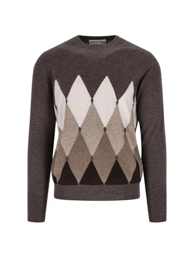 Ballantyne Sweater In Brown
