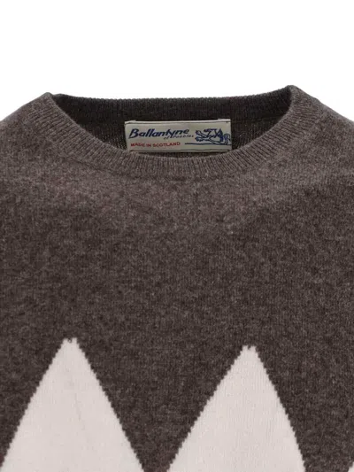 Ballantyne Sweater In Brown