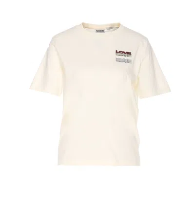 Essentiel Antwerp Imaster Embroideredt-shirt In Neutral