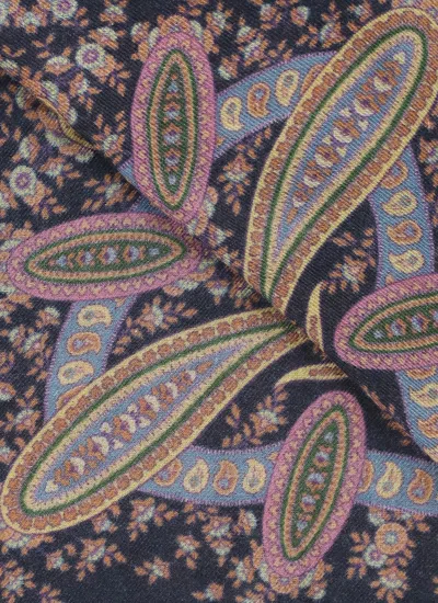 Etro Scarf With Decorative Pattern In Multi