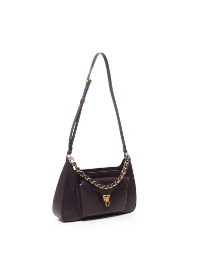 Coccinelle Beat Chain-handle Shoulder Bag In Purple