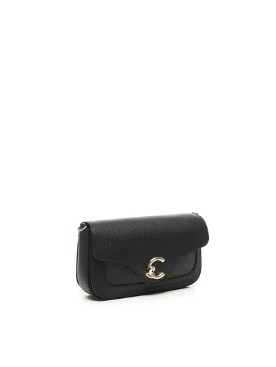 Coccinelle C-me Medium Shoulder Bag In Black