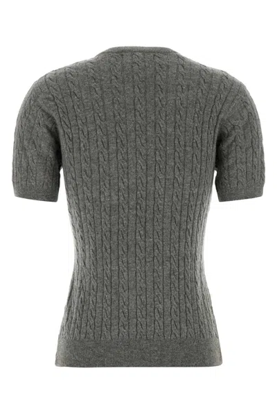 Gimaguas Grey Wool Blend Rina Sweater In Gray
