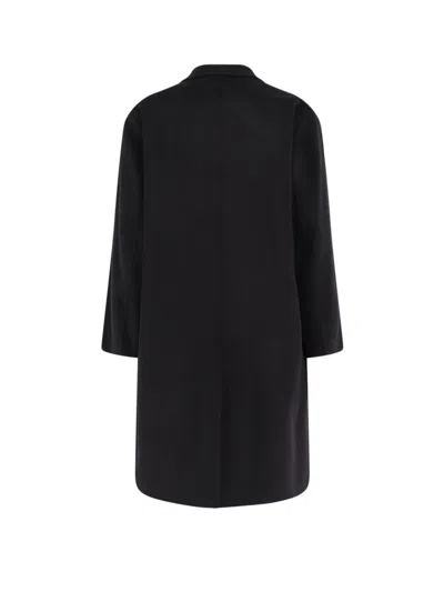 Paltò 'cameron' Wool-blend Coat In Black