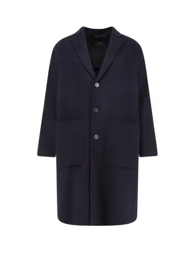 Paltò 'cameron' Wool-blend Coat In Black