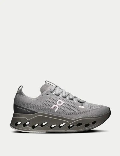 On Women's Cloudsurfer Max In Gray