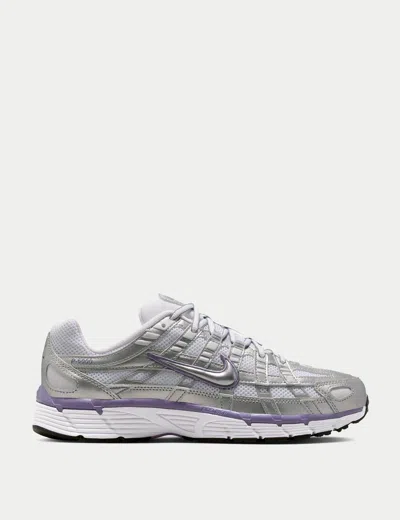 Nike P-6000 Sneaker In Silver