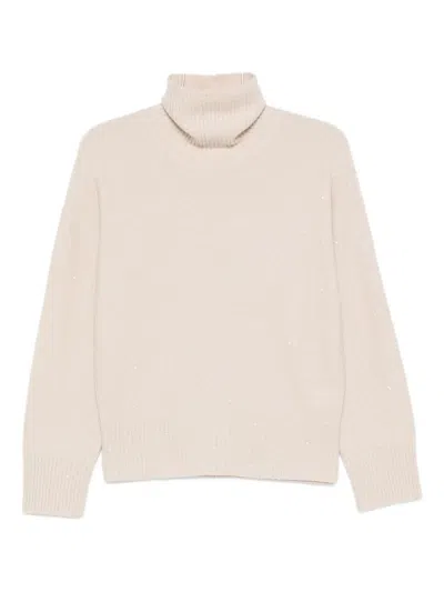 Fabiana Filippi Sweaters Light And Natural In Neutral
