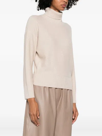 Fabiana Filippi Sweaters Light And Natural In Neutral