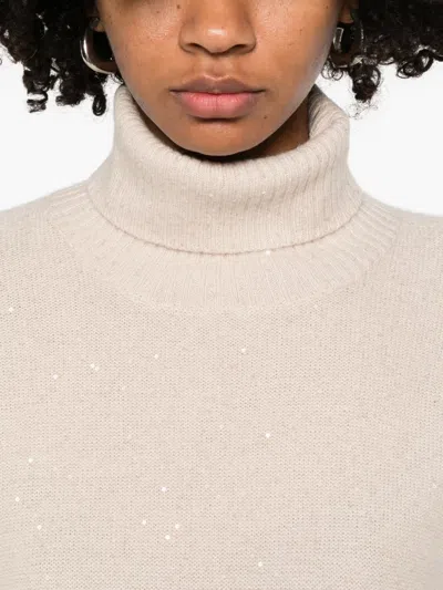 Fabiana Filippi Sweaters Light And Natural In Neutral