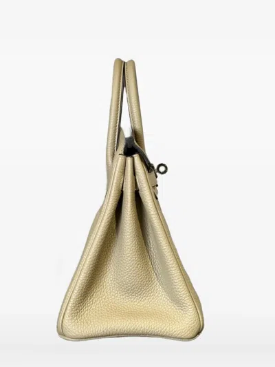 Pre-owned Hermes 2025 Birkin 25 Handbag In Gold
