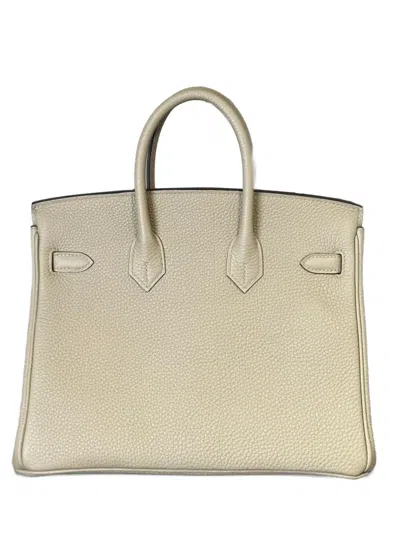 Pre-owned Hermes 2025 Birkin 25 Handbag In Gold