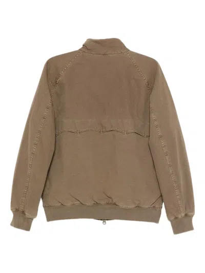 Baracuta Canvas Gd Clothing In Brown