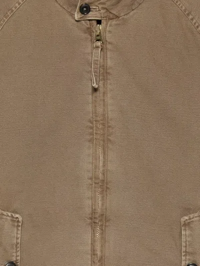 Baracuta Canvas Gd Clothing In Brown