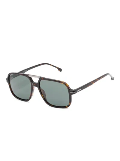 Carrera Square-frame Sunglasses In Brown