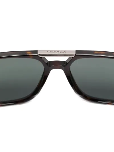 Carrera Square-frame Sunglasses In Brown