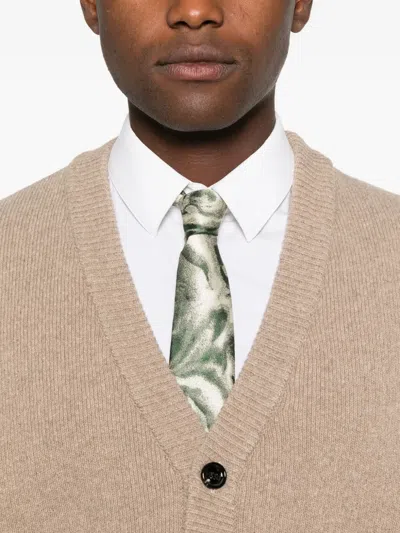 Lc23 Wool Blend Cardigan In Brown