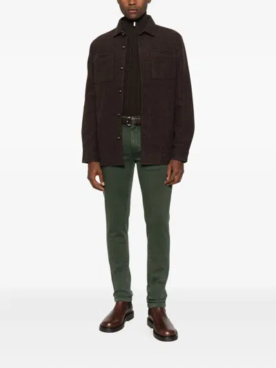Sartoria Tramarossa Straight-leg Trousers In Green