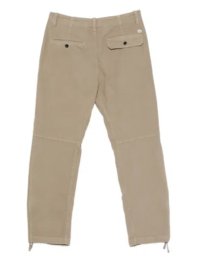 C.p. Company C.p.company Cargo-pocket Cotton Pants In Neutral