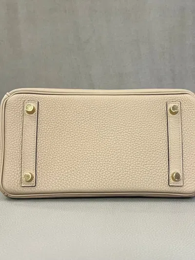 Pre-owned Hermes 2023 Birkin 25 Handbag In Gray