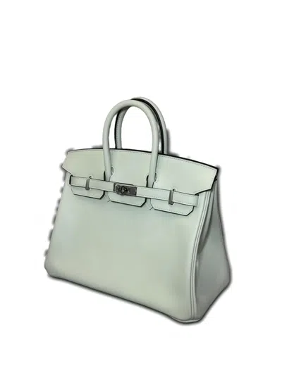 Pre-owned Hermes 2024 Birkin 25 Handbag In Green