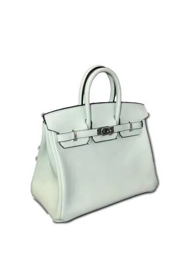 Pre-owned Hermes 2024 Birkin 25 Handbag In Green