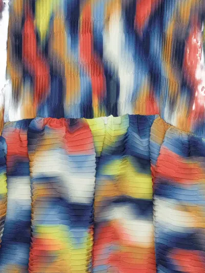 Henrik Vibskov Wavy Cubes Dress In Multi