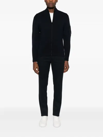 C.p. Company C.p.company Knitwear Cardigan In Black