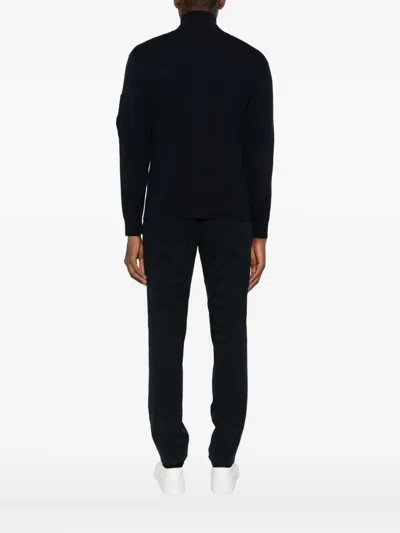 C.p. Company C.p.company Knitwear Cardigan In Black